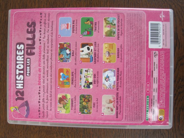 Lot de DVD Tchoupi, Trotro, Petit Ours brun, Bali, Peppa Pig... - photo numéro 10