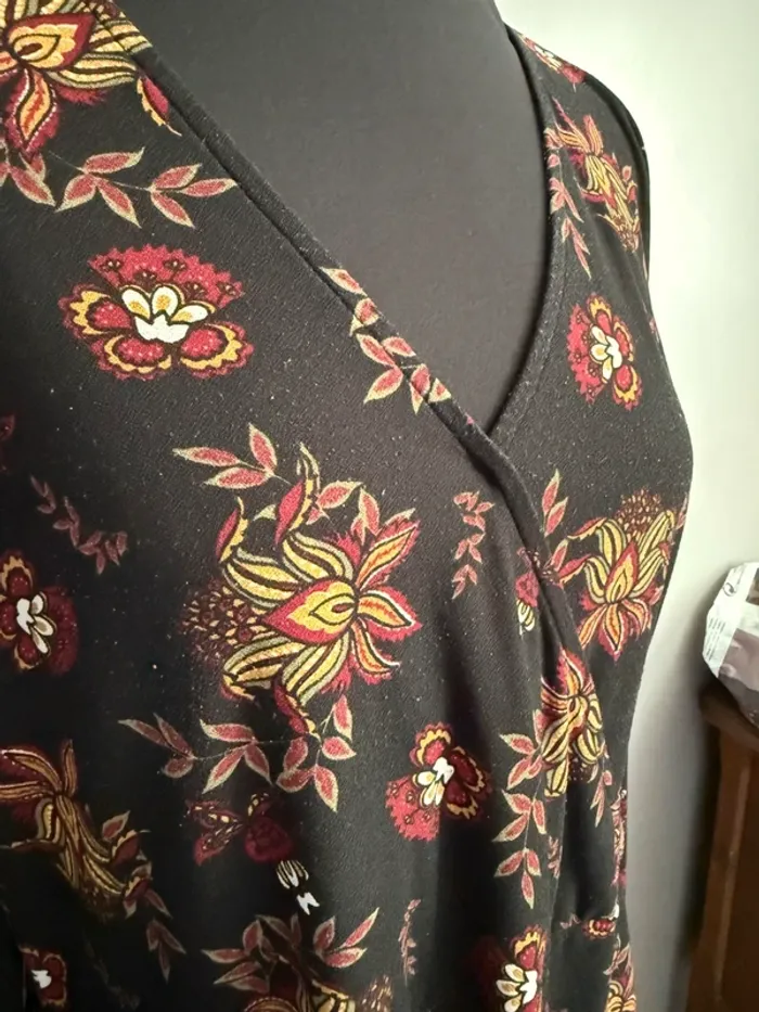 Magnifique robe cache cœur XL - photo numéro 2