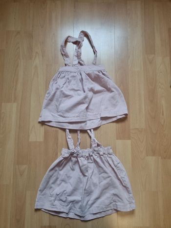 Lot 2 jupes en velours côtelé