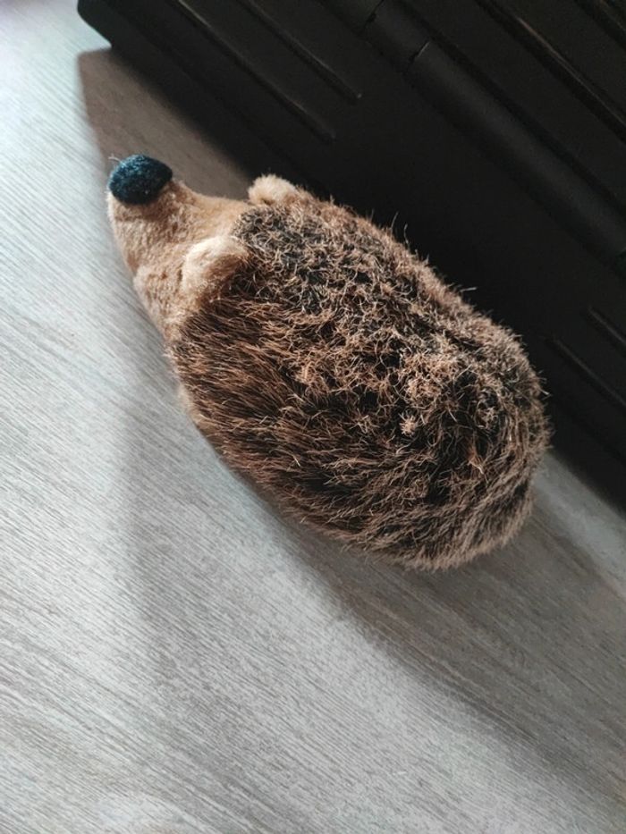 Peluche hérisson 22 cm - photo numéro 2