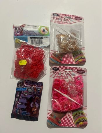 Lot élastiques pour bracelets 