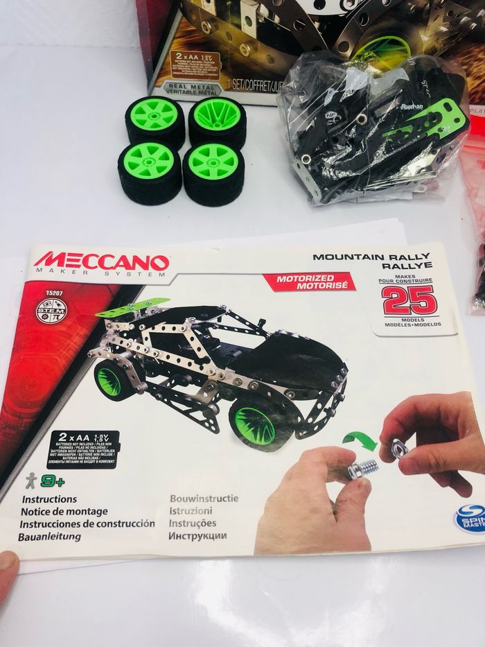 Meccano rallye 25 modèles 15207 - photo numéro 5