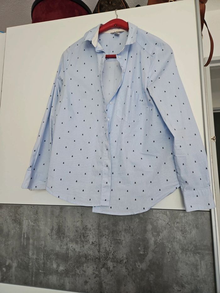 Chemise bleue - photo numéro 2