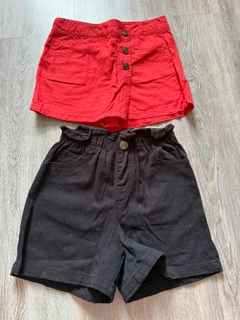 Short et jupe short taille 6 ans