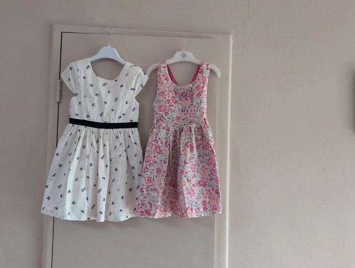 Lot de 2 robes à fleurs fille 5 ans Sergent Major Neuf