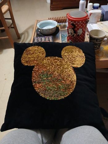 Coussin déco Mickey