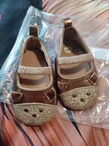 Paire de ballerine chat 3/6 mois