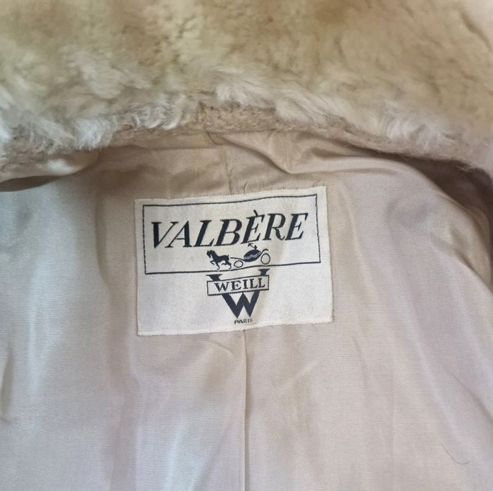 Manteau long  , hiver  , femme , teddy  , Valbère  , vintage  , taille M - photo numéro 9