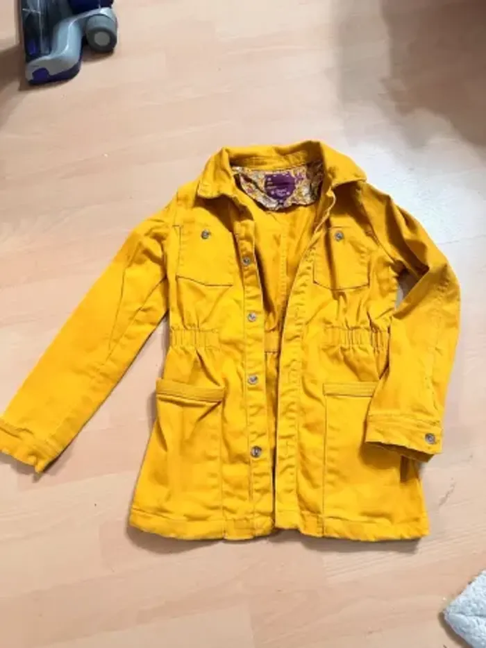 Veste moutarde sergent major 11a