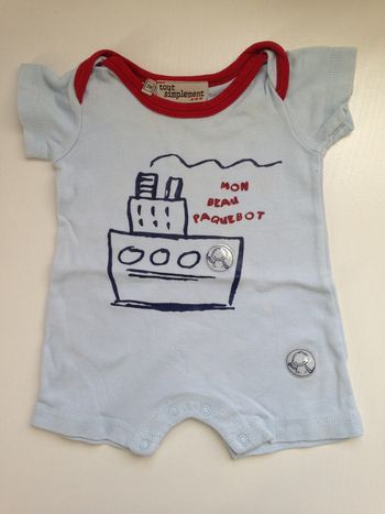 ensemble été - barboteuse