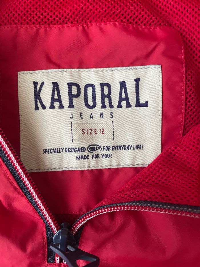 Veste capuche style K-way garçon - photo numéro 4