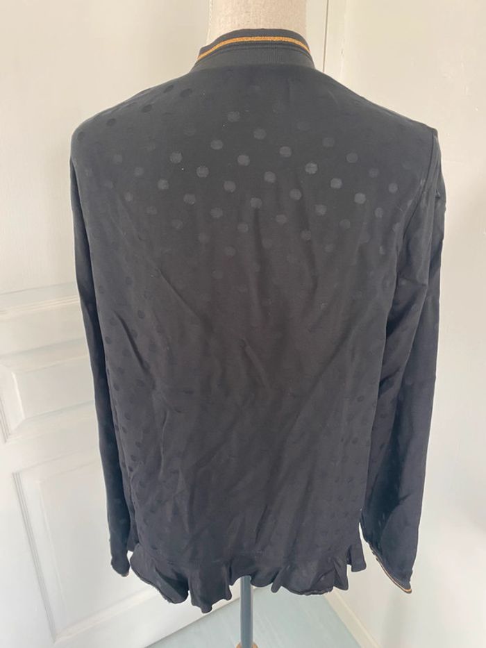 Top noir zippé i.code taille XL - photo numéro 3