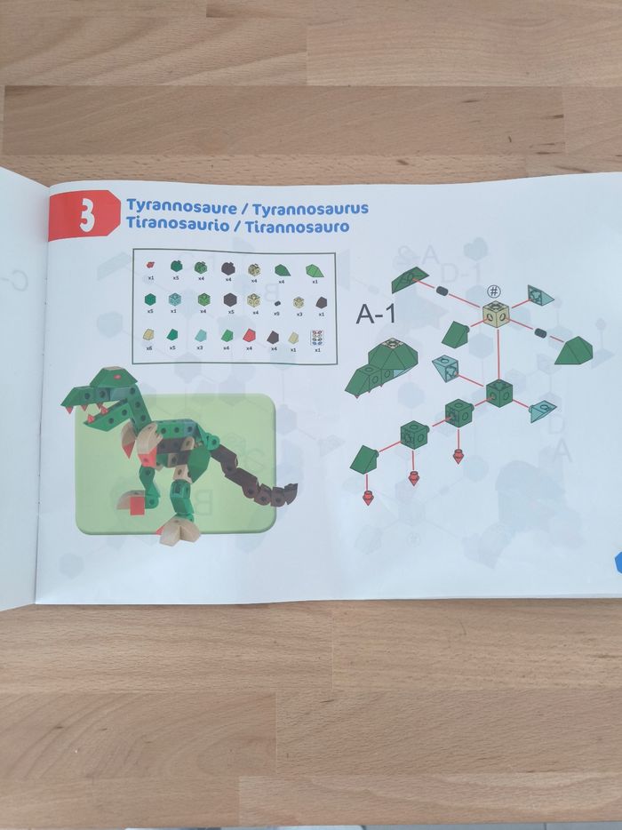 Mini-Cubes Dinosaure Buki - photo numéro 5
