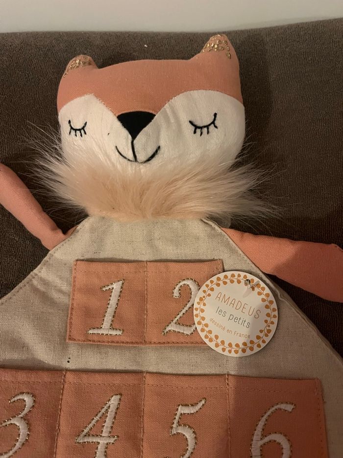 Calendrier de l’avent tissu