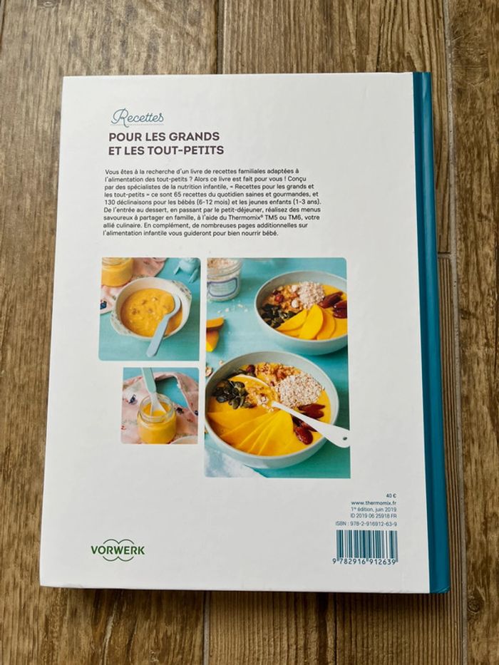 Livre de recette pour grand et petit - photo numéro 2