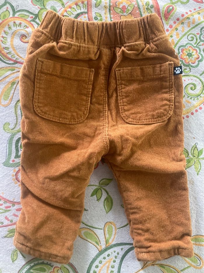 Ensemble pantalon velours et polo manches longues Tape à l’œil 3 mois - photo numéro 3