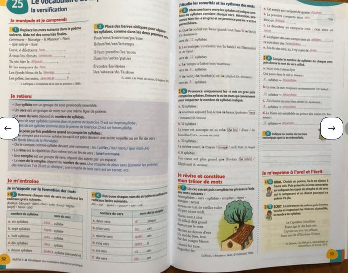 Français 6ème - Le vocabulaire par les exercices avec corrigés - Bordas - photo numéro 3