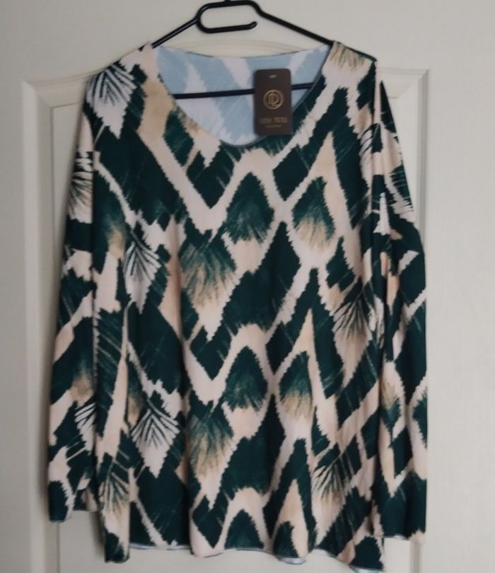 Tee shirt manche 3/4 taille 3XXL