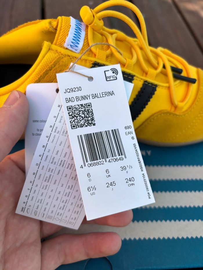 Adidas ballerina bad bunny bold gold jaune 39 - photo numéro 10