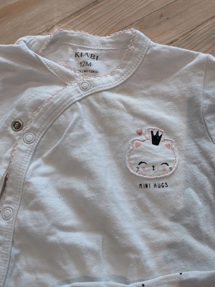 Lot pyjamas mi saison bebe 12mois - photo numéro 2