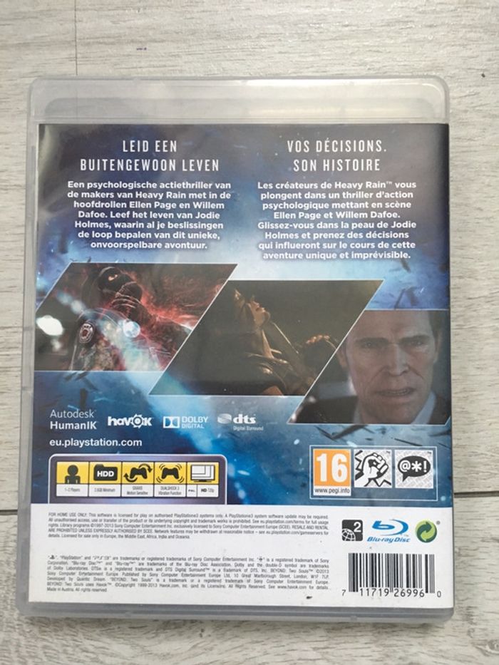 PS3 Beyond Two Souls - photo numéro 2
