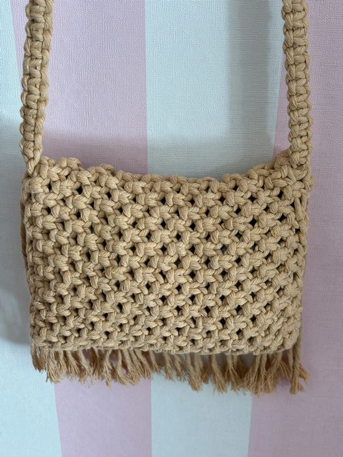 Sac macramé œil Grec - photo numéro 3