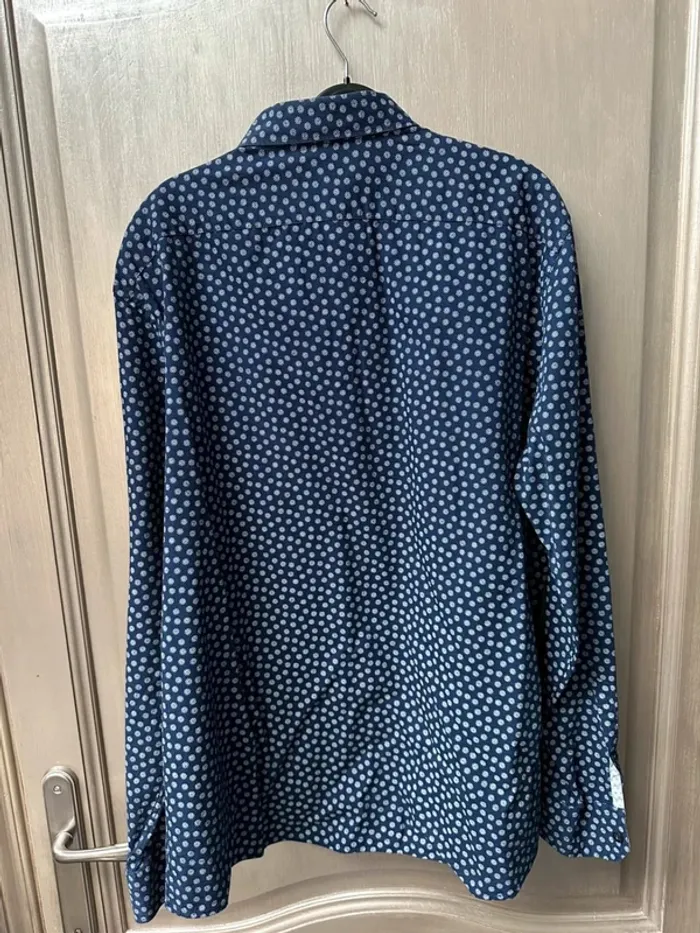 Chemise bleu nuit Celio XL - photo numéro 7