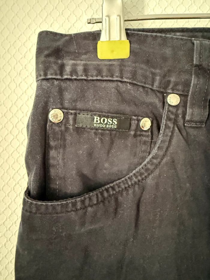 Pantalon noir vintage Hugo boss taille 40 - photo numéro 3