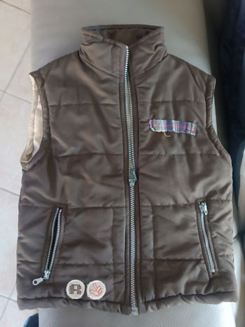 Veste sans manche garçon 6 ans