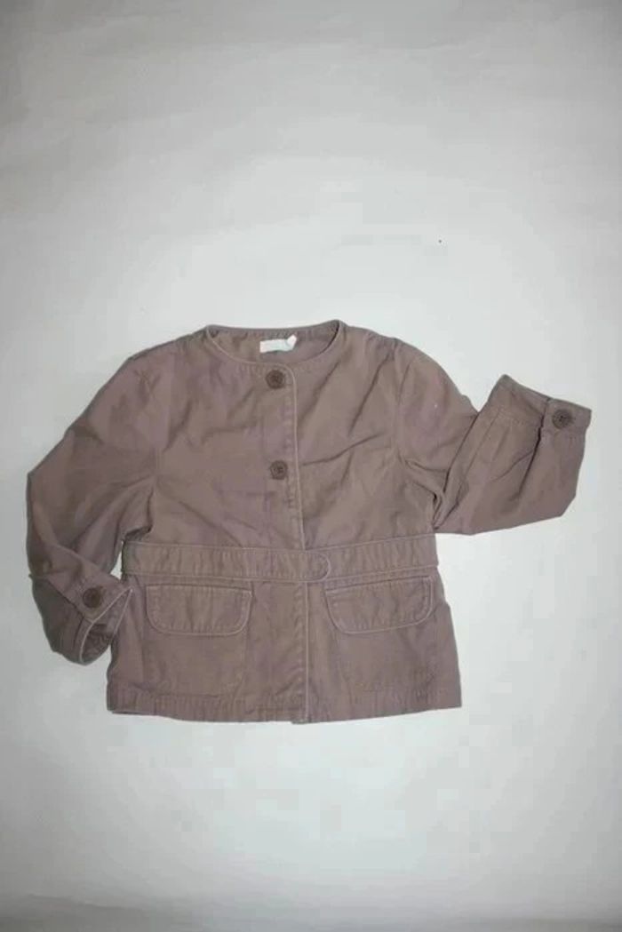 Petite veste taupe Obaibi 3 ans