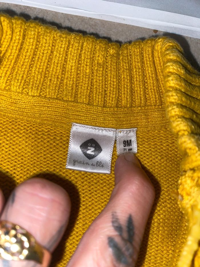 Gilet moutarde - photo numéro 4