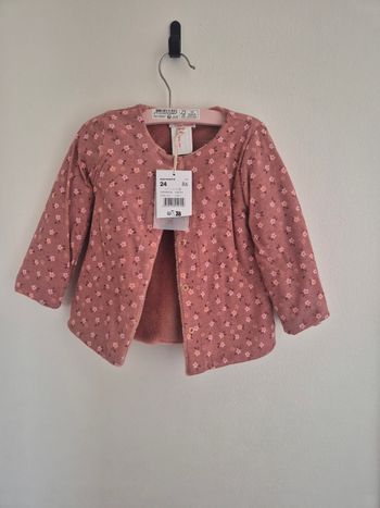 Veste reversible fille 