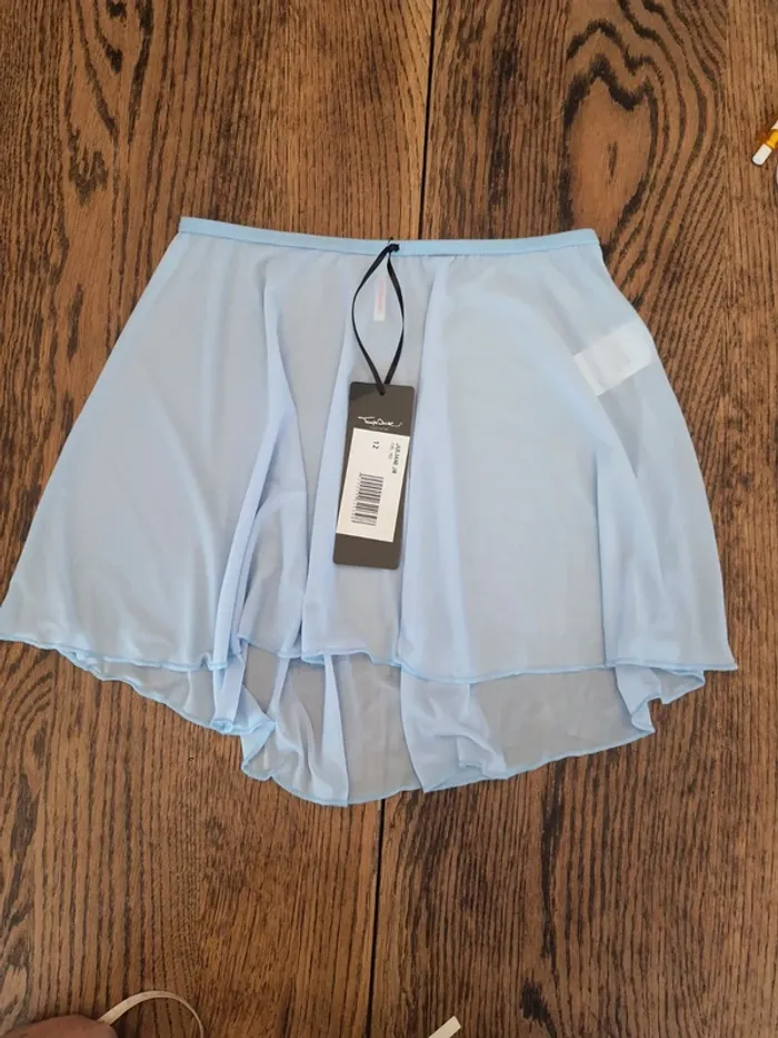 Jupette de dance Temps Dance 12 ans bleu neuve