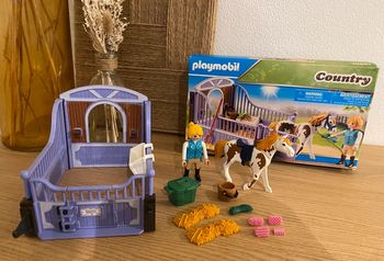 Box cheval Playmobil avec boite et notice