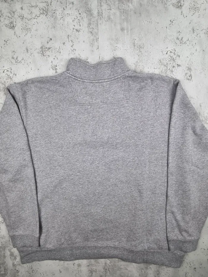 Sweat half-zip L.L. Bean gris clair – Taille XXL Homme - photo numéro 4