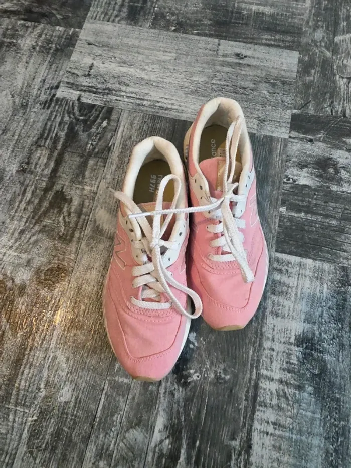 Basket rose femme New balance - photo numéro 3