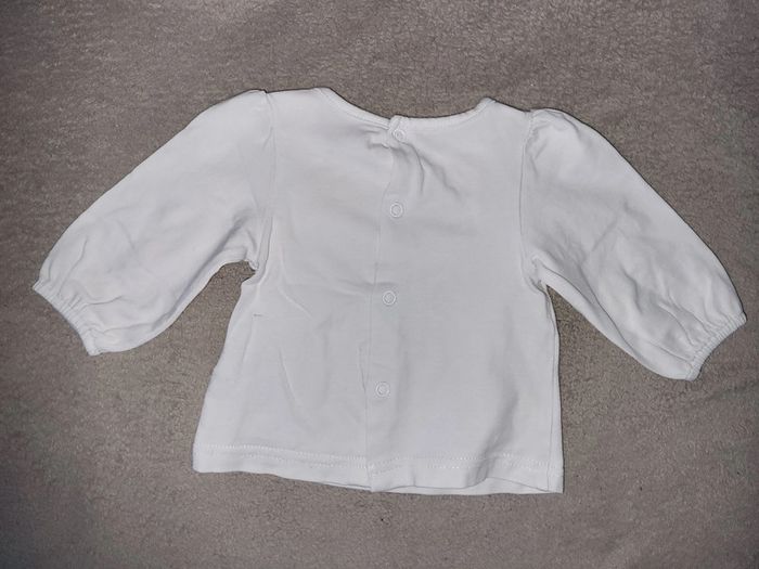 Lot t-shirts fille 3 mois - photo numéro 3