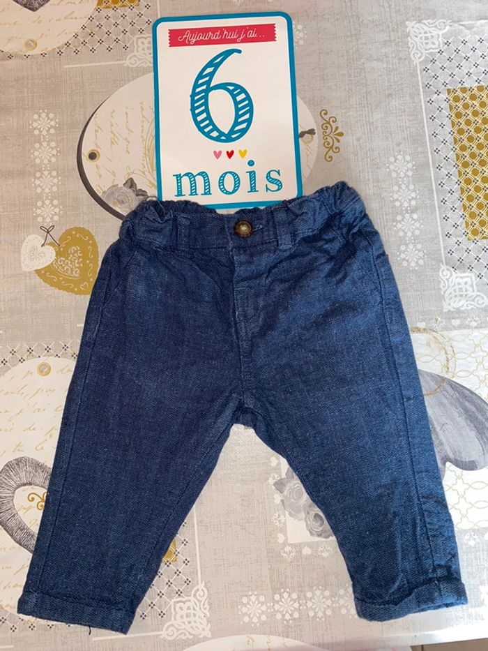 Pantalon bleu - photo numéro 2