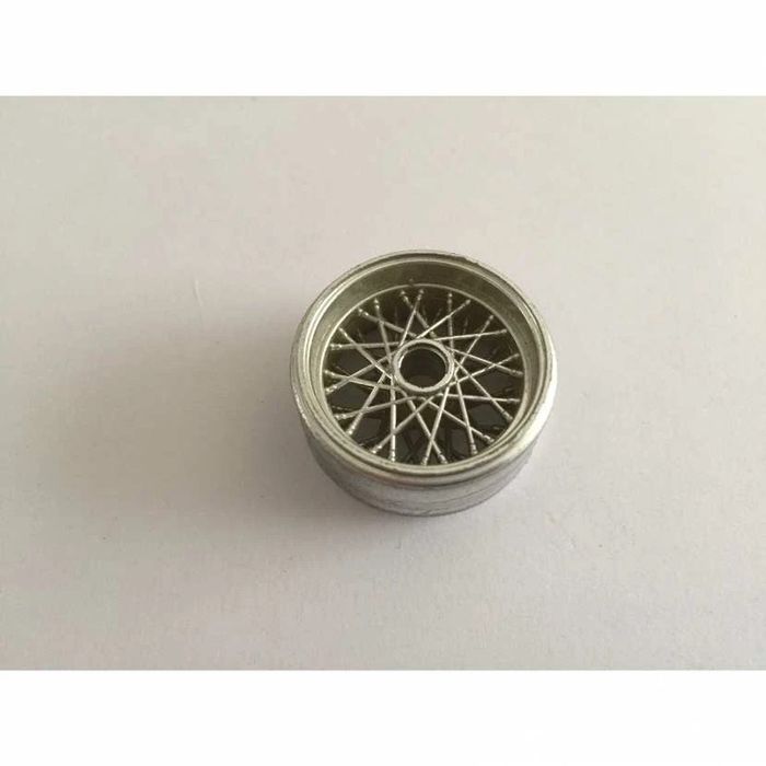 Jante seule jaguar type E 1961 pièce détachée miniature 1/18 1/18e 1/18eme burago