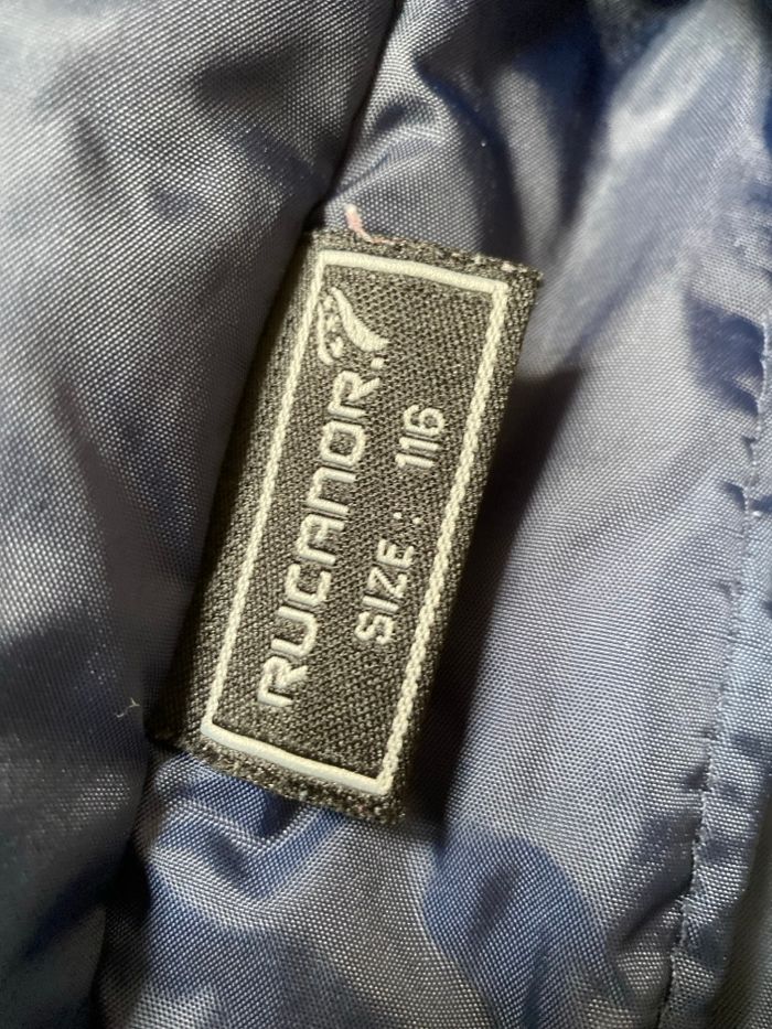 Salopette de ski bleu marine en parfait état 6 ans Rucanor - photo numéro 4