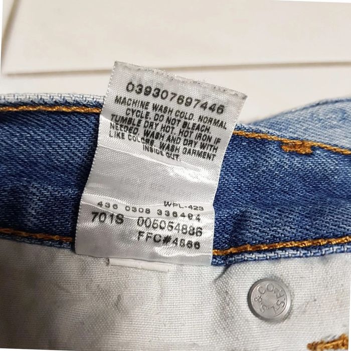 Jean Levi's 505 W36 L34 Bleu - photo numéro 11