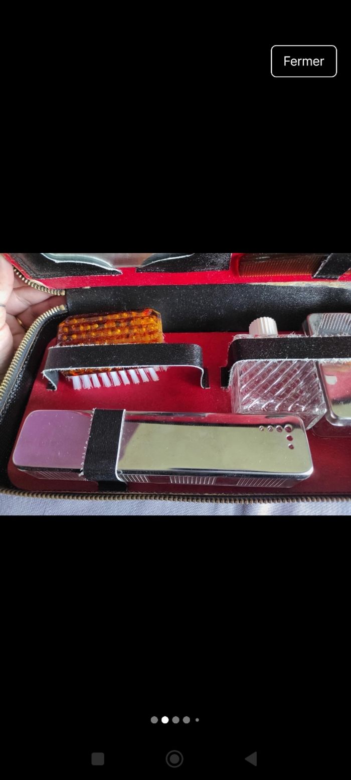 Trousse de toilette vintage - photo numéro 2