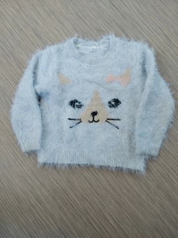 Pull fille taille 24 mois