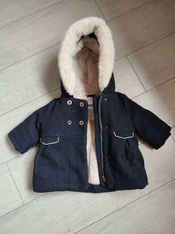 🍓 Manteau chaud Tape à l'oeil T 6  mois 🍓