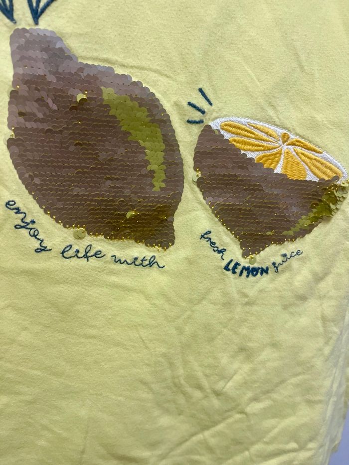 TEE shirt a sequins tao - photo numéro 2