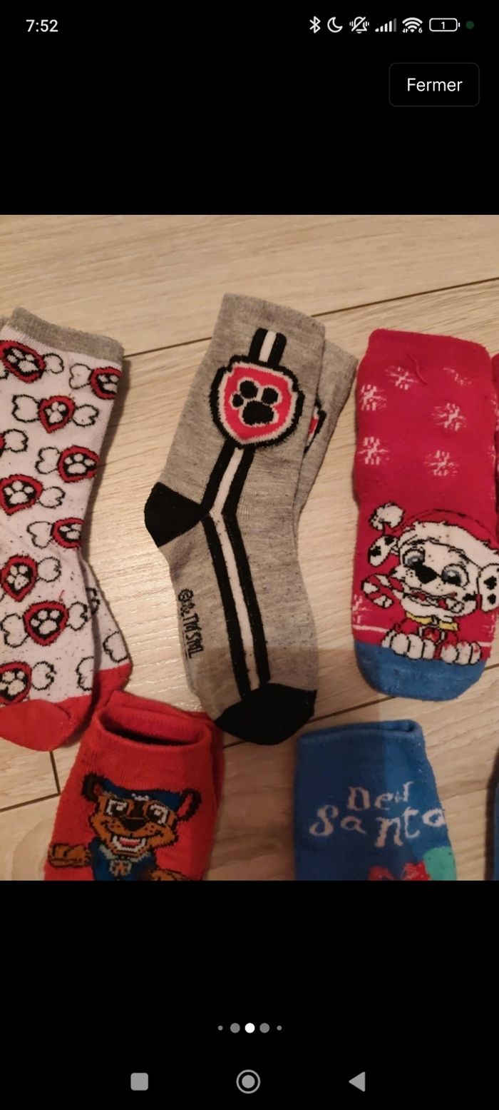 Lot de 8 paires de chaussettes garçon 27/30 - photo numéro 8