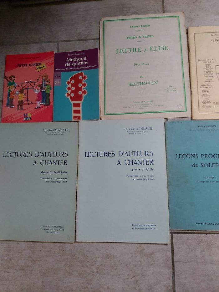 Livre de musique - photo numéro 4