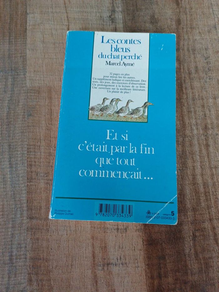 Livre Les comtes bleus du chat perché de Marcel Aymé - photo numéro 2