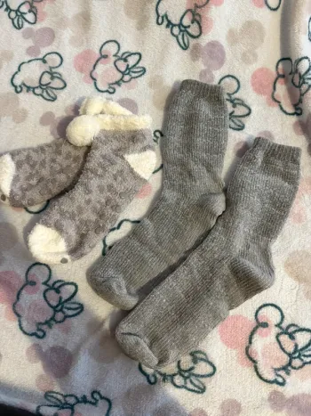Lot de 2 paires de chaussettes polaire