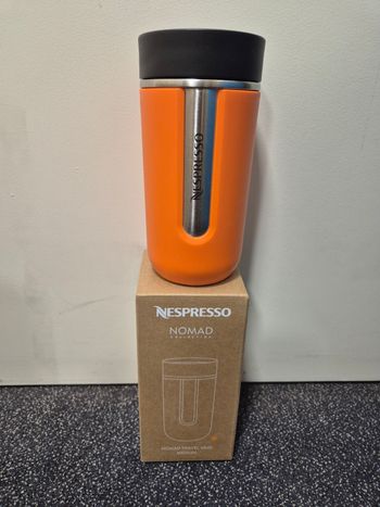 Mug nespresso nomad neuf orange